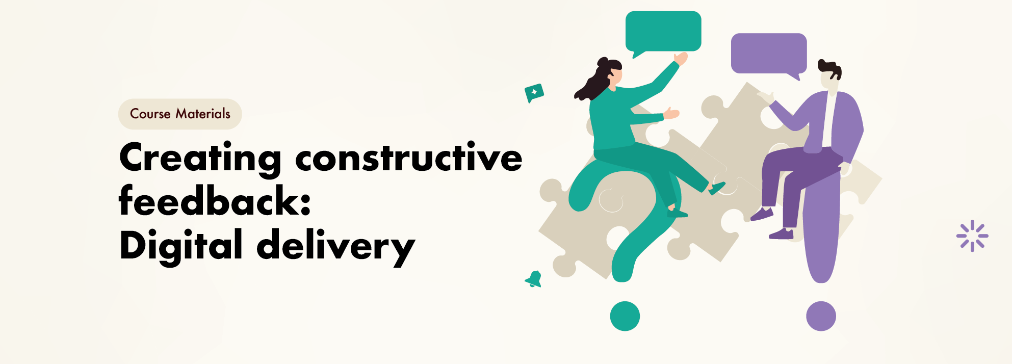 Creating constructive feedback: Digital delivery