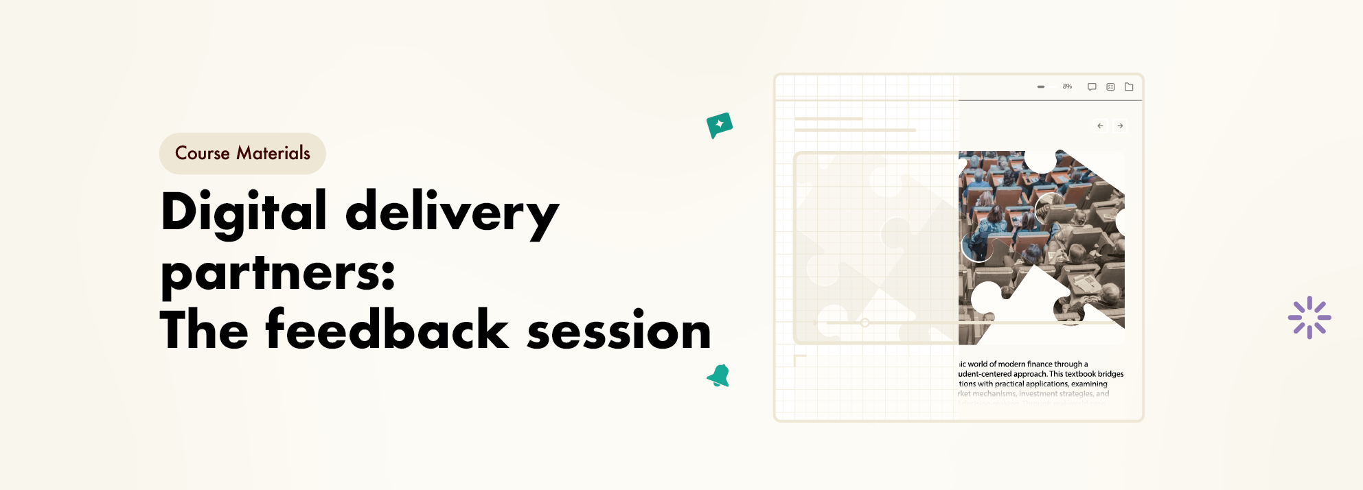Digital delivery partners: The feedback session