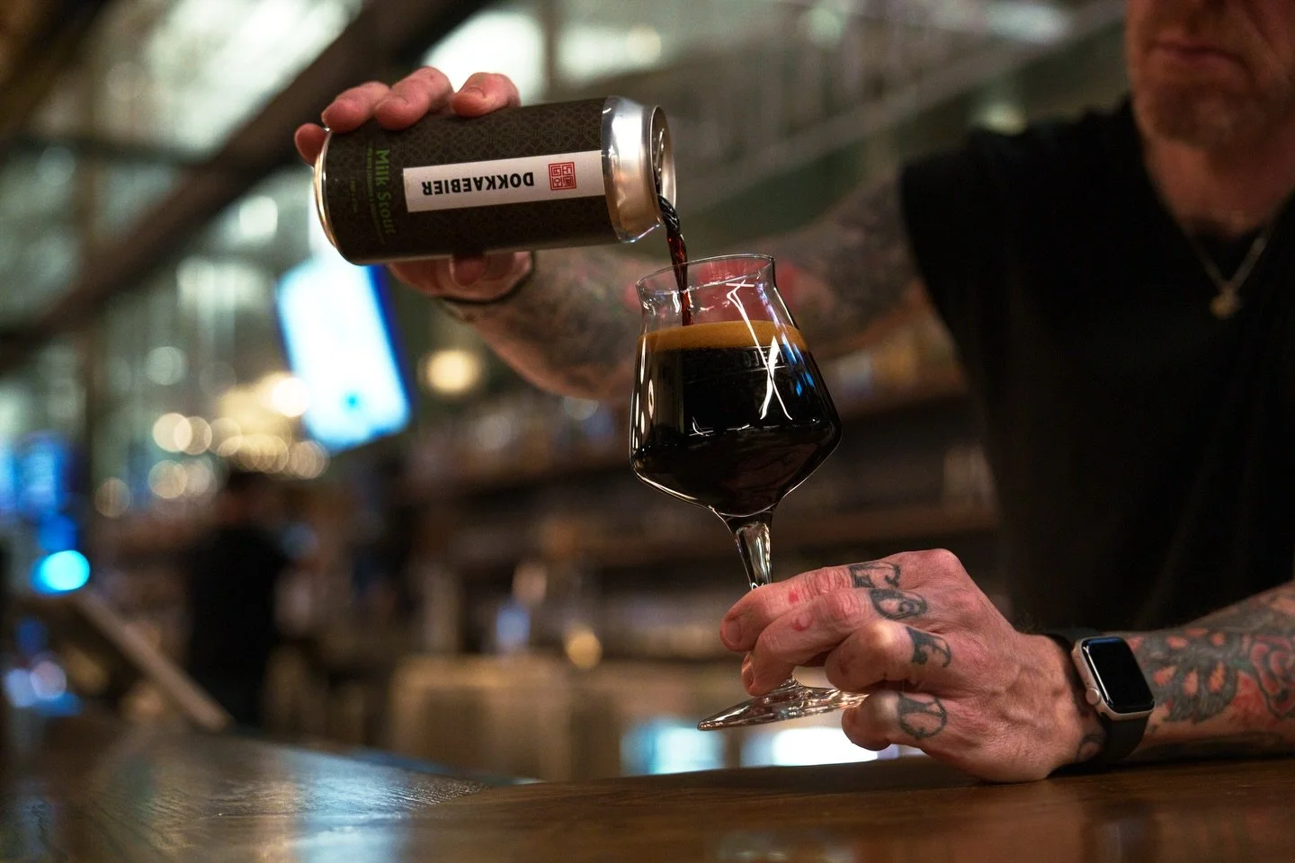 // @dokkaebier MILK STOUT IS HERE // 

// The last of our latest releases (unless&hellip;👀) with @dokkaebier has arrived- nothing wrong with an extra week of love to get it right. // 

// This beer is a rich milk stout brewed with cardamom and green