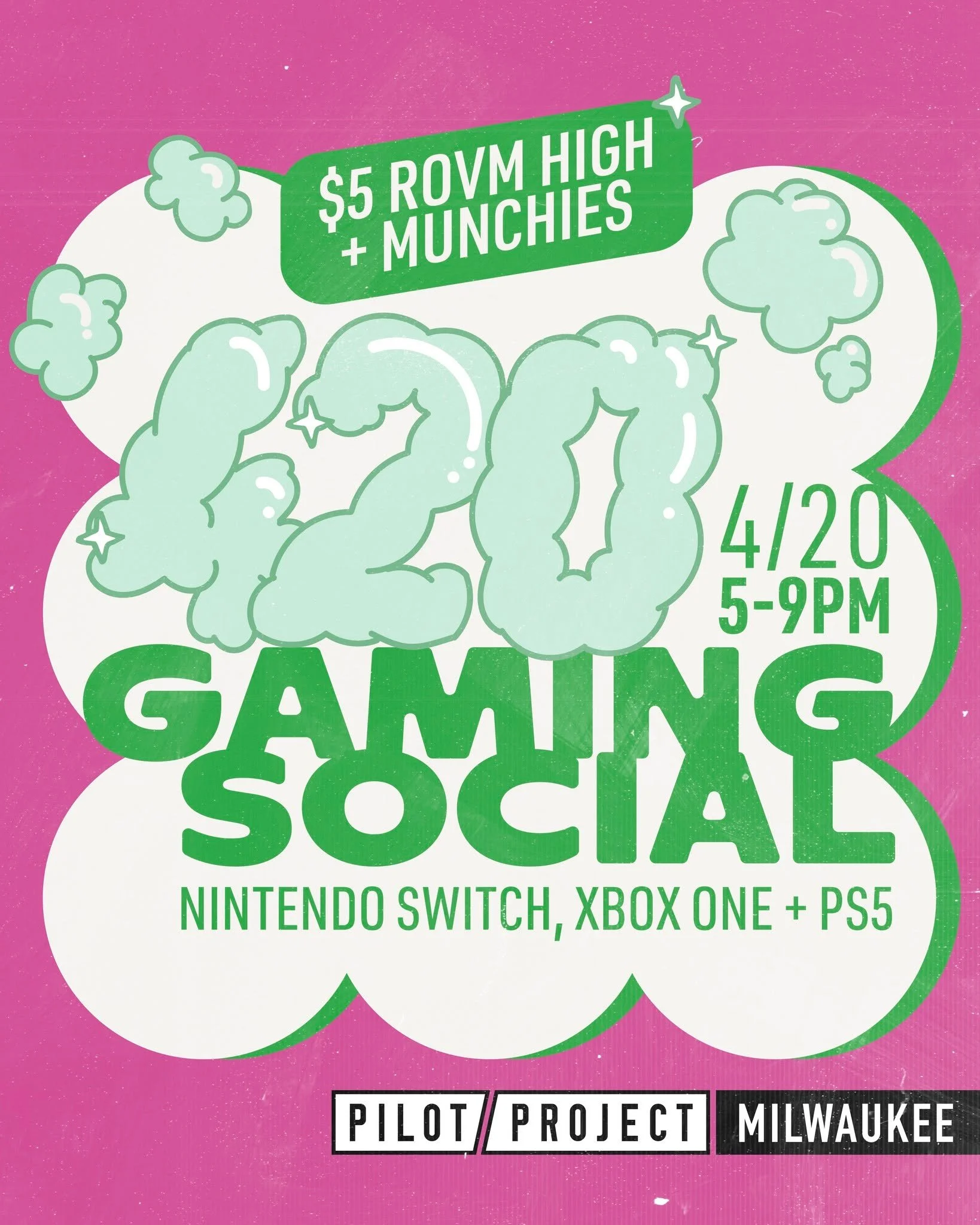 //GAMING SOCIAL ON 4/20, THC BEVIES AVAILABLE // Come join us for a high time this 4/20! We&rsquo;re turning the taproom into a gamer&rsquo;s playground. Expect multiplayer showdowns, nostalgic throwbacks, and a full lineup of adult beverages. // Com
