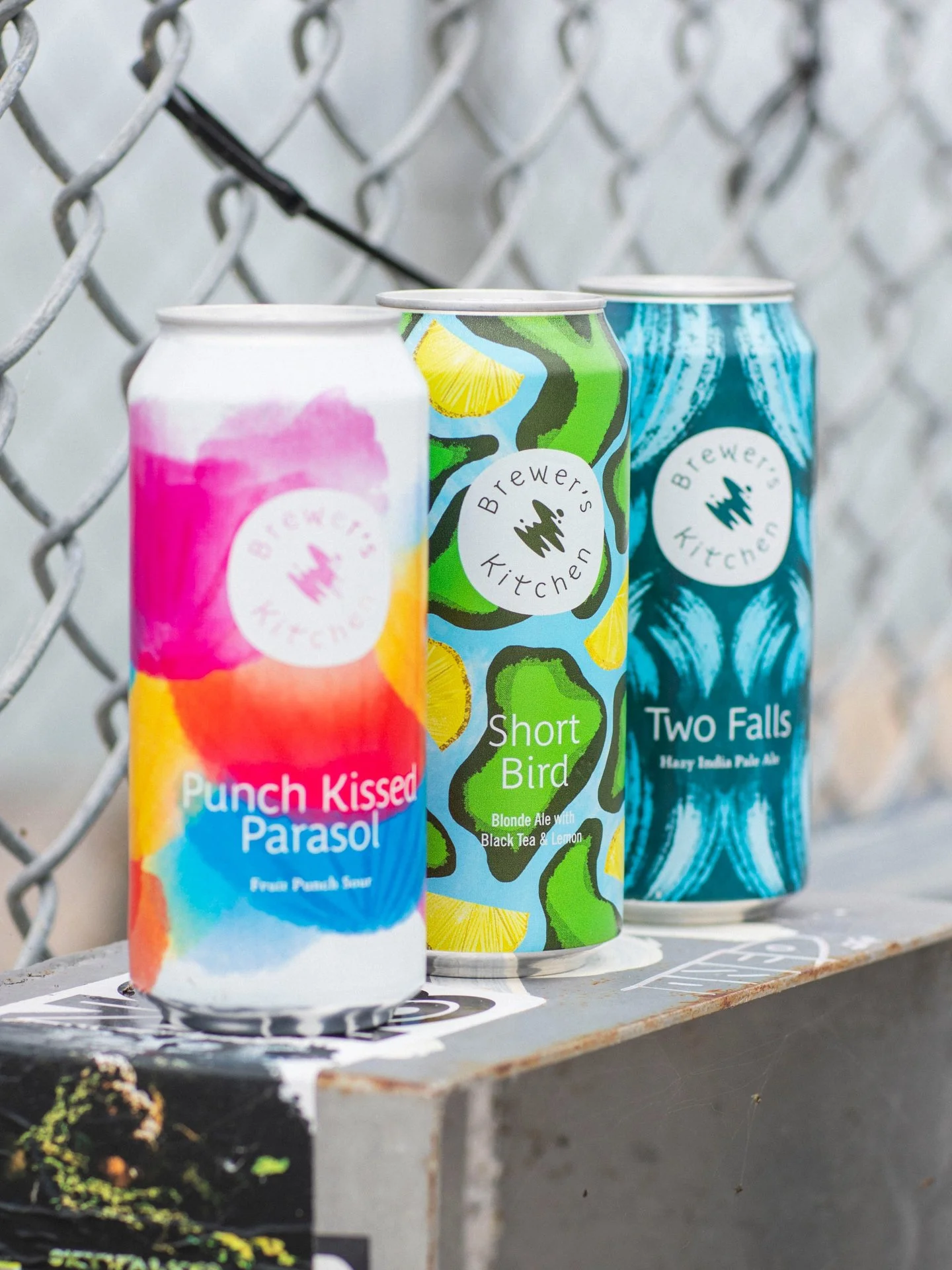 Every good lineup tells a different story. Something bright. Something unexpected. Something you'll come back to. Short Bird. Punch Kiss Parasol. Two Falls. 

#brewerskitchenbeer #drinklocalbeer #fruitedsour #paleale #craftbeer