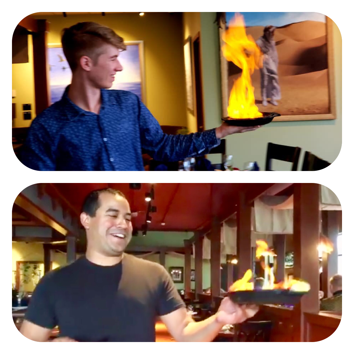 Saganaki - Flambe Cheese