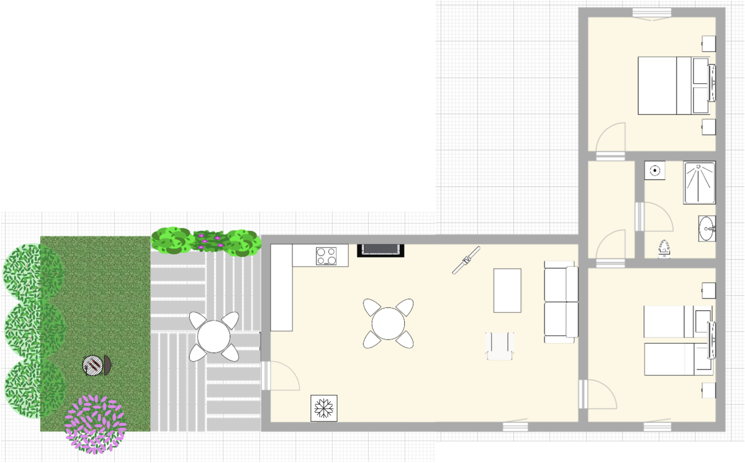 Cottage Soleil map.png