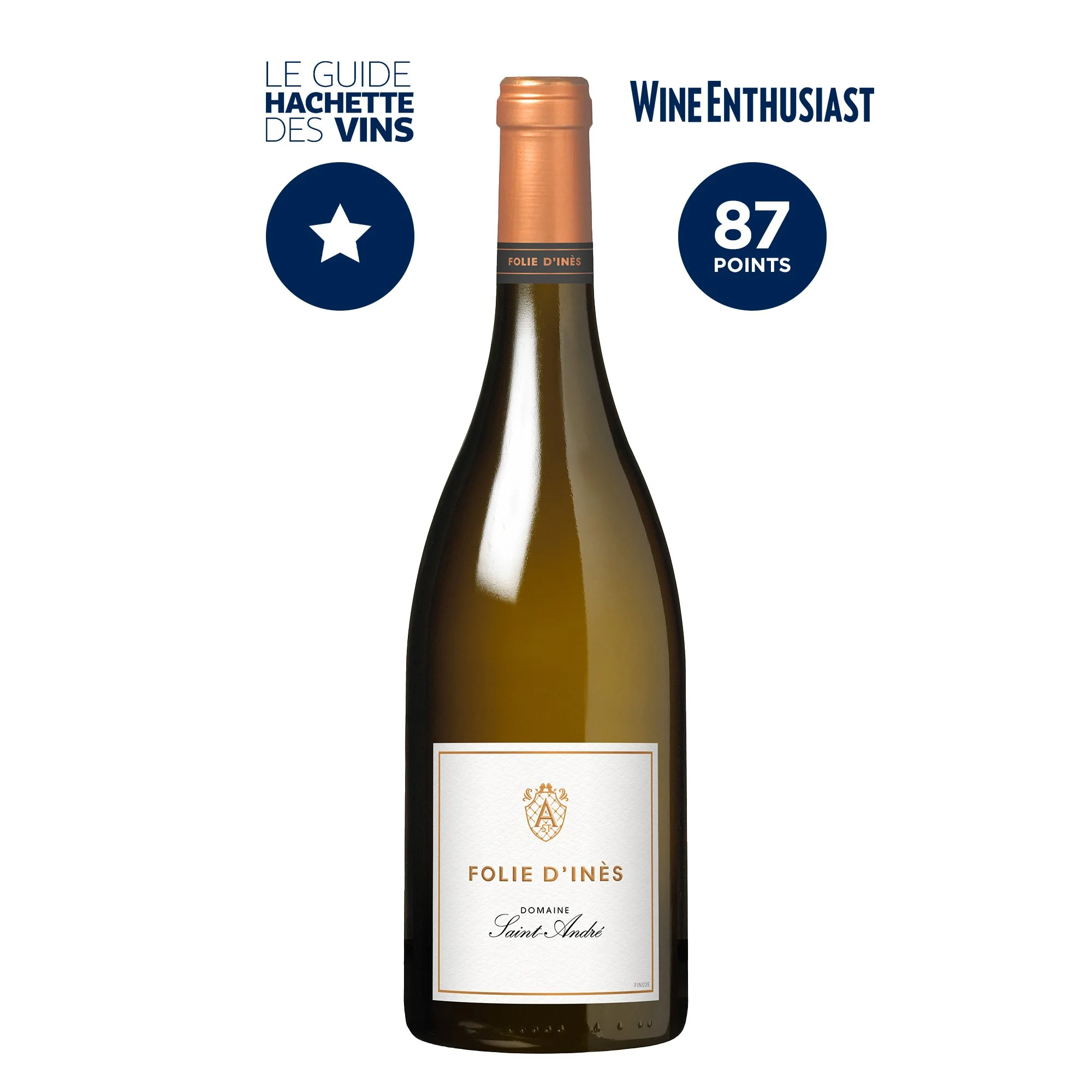 Folie d'Inès Blanc 2024