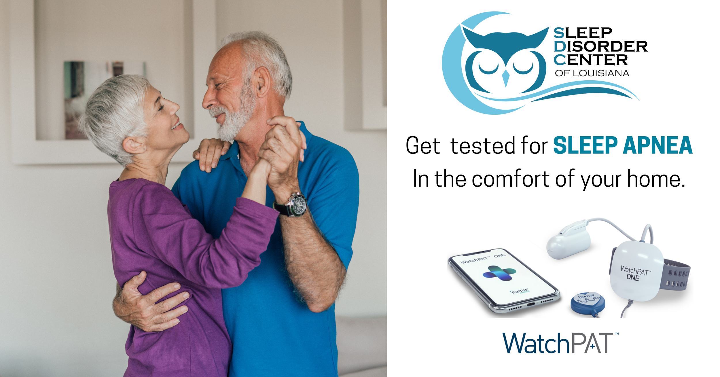 Home Sleep Apnea Testing — The Sleep Disorder Center of Louisiana