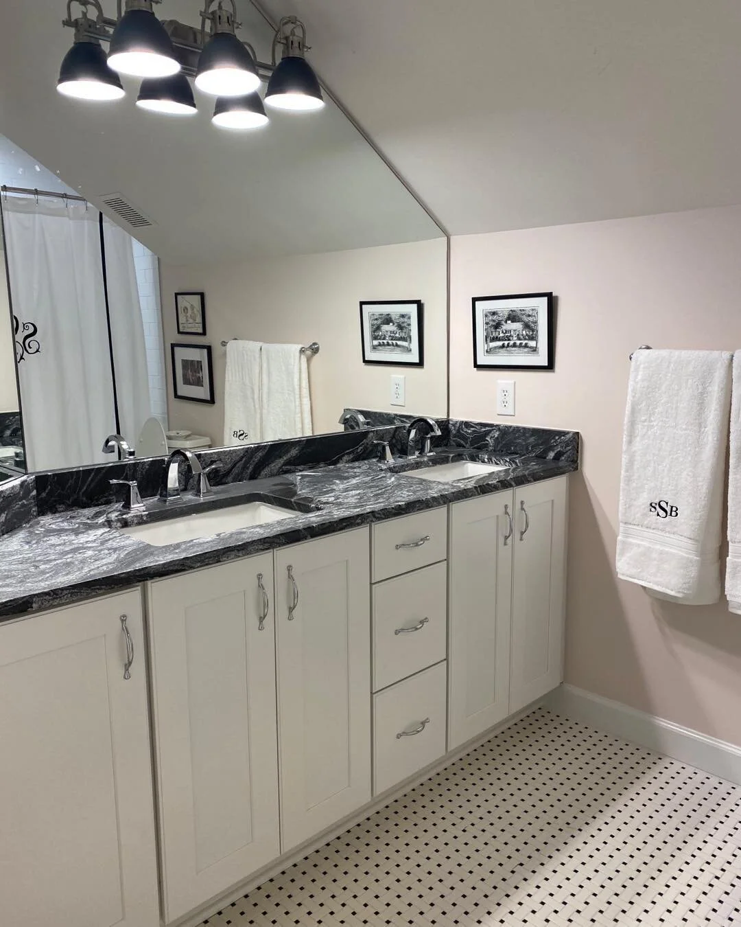 Beautiful bathroom just completed!
