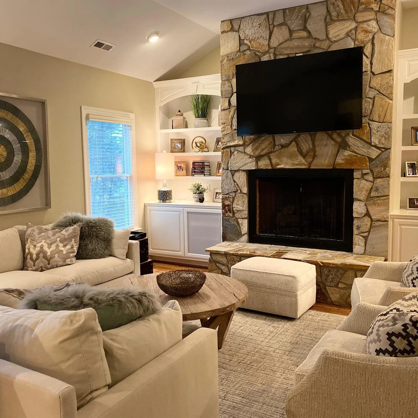 Great install today at a favorite client&rsquo;s house! Cozy teenage hangout room, dining room nook and new reading room.