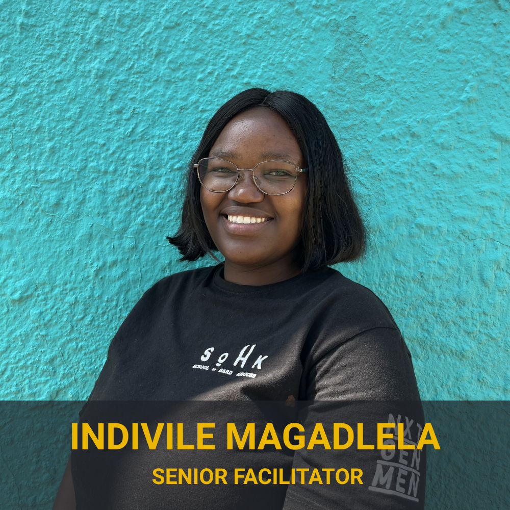 Indivile Magadlela, Senior Facilitator.