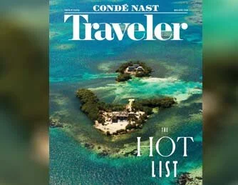 First Belize Luxury Resort on Condé Nast Traveller Magazine Cover