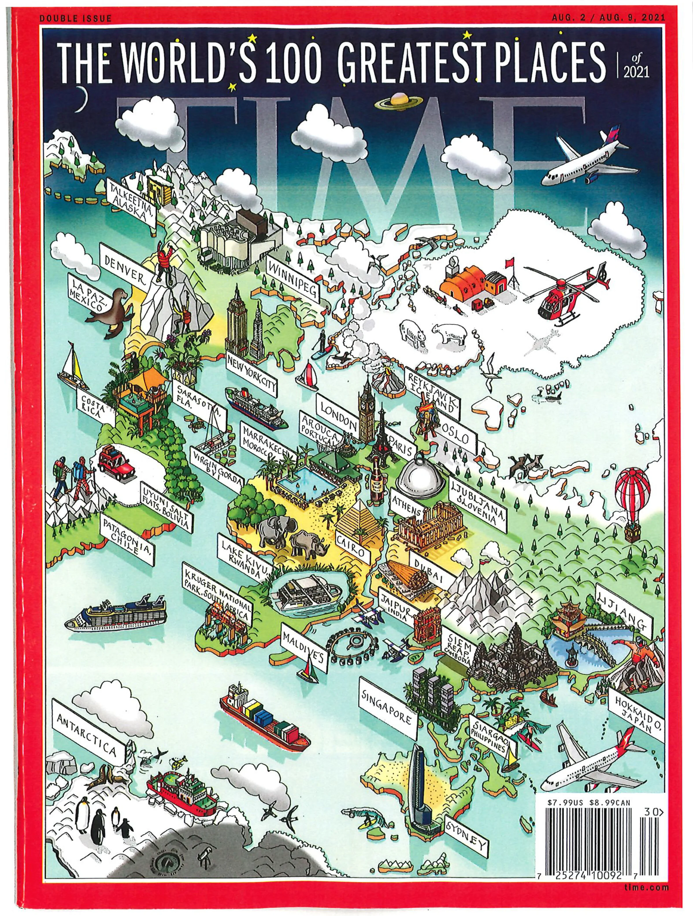 THE WORLD’S GREATEST PLACES OF 2021