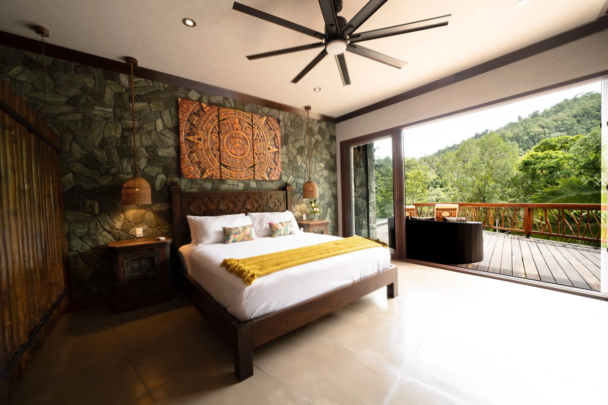 The ultimate all-inclusive holiday: Stay on a castaway barrier reef island then transfer by helicopter to a stunning jungle hideaway 