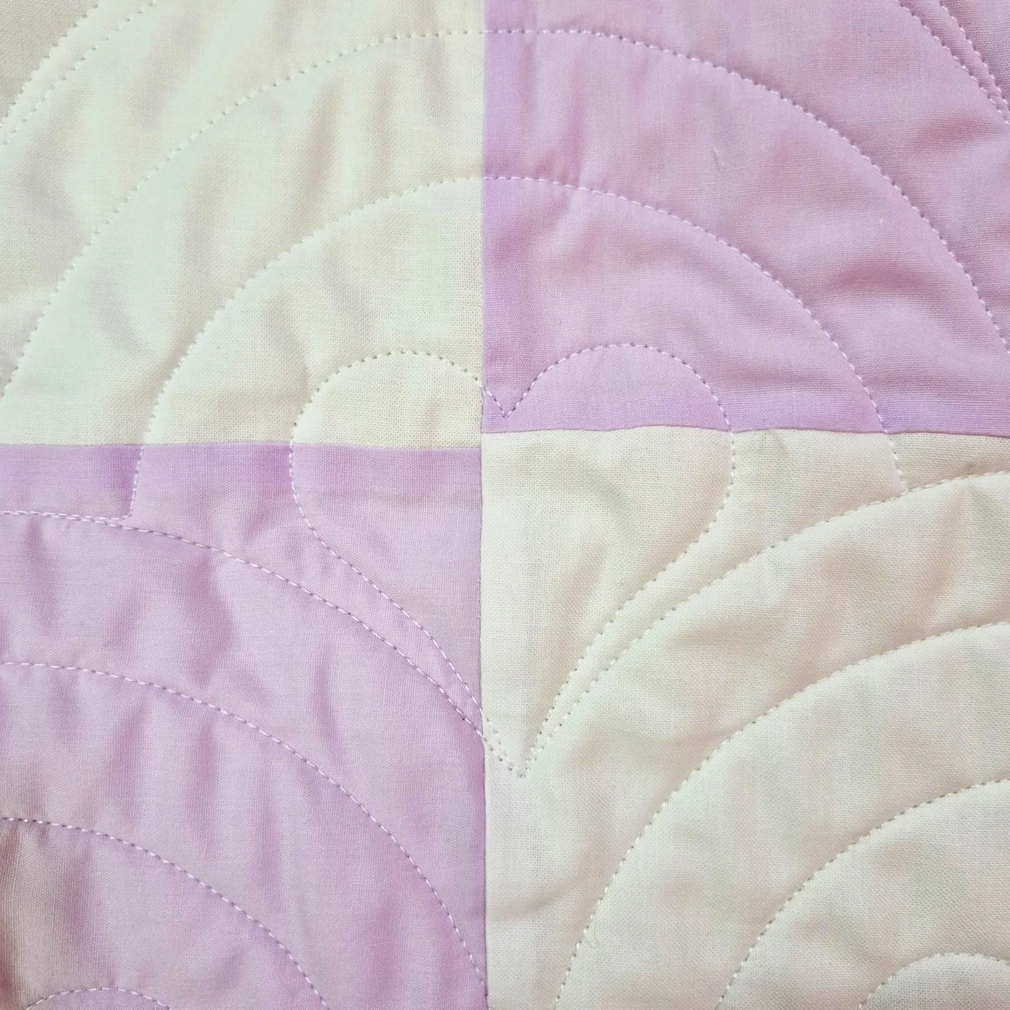 Diana, a new client (I always love when someone new reaches out!), asked me to quilt and finish this adorable baby quilt for her. I was thrilled to help! While I only do finishing by request and on a limited basis, there&rsquo;s something so special 