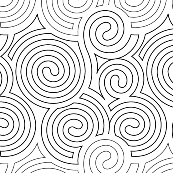 Overlapping Crop Circles