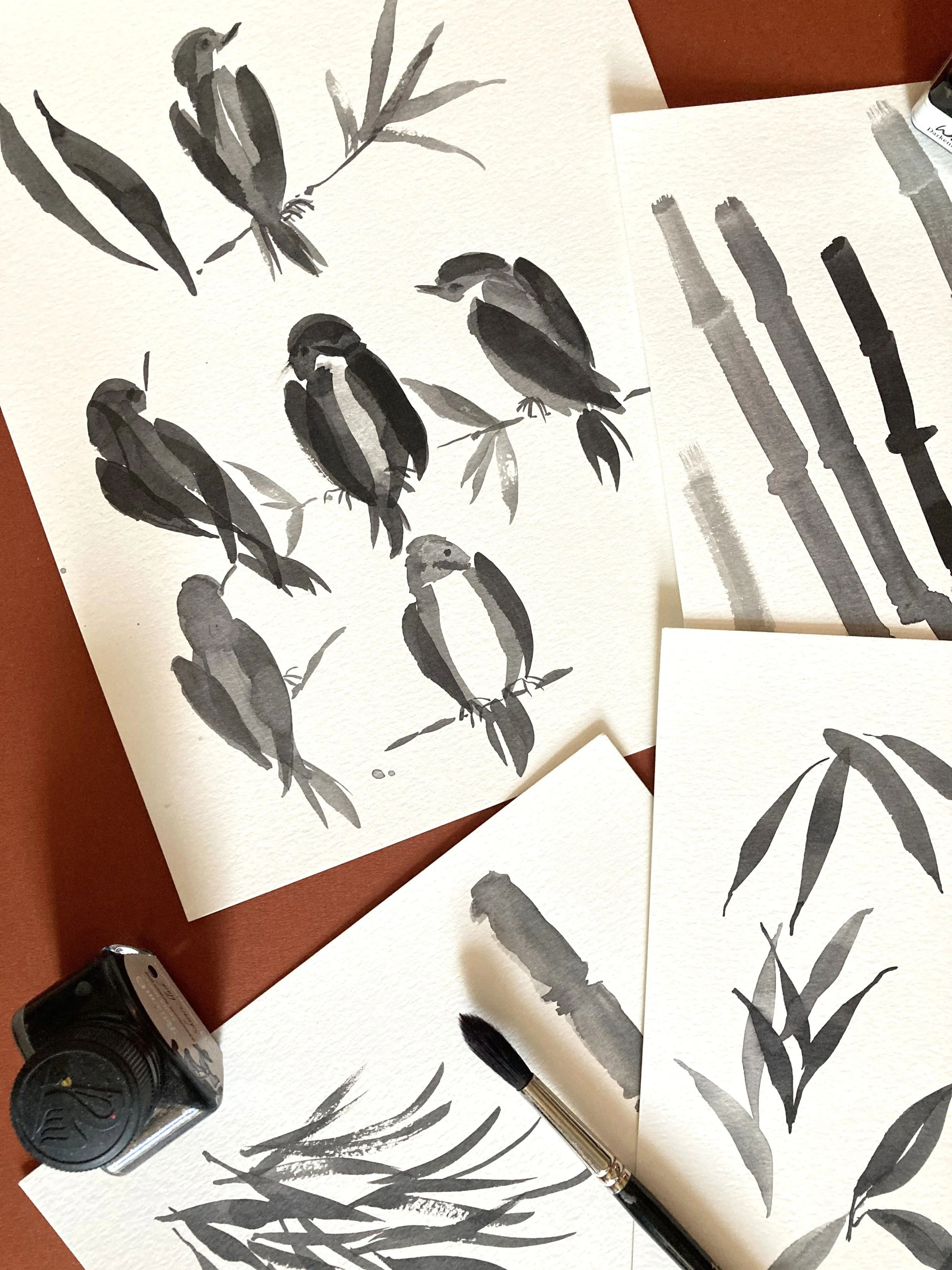 introduction to Sumi-e: Japanese Brush Painting