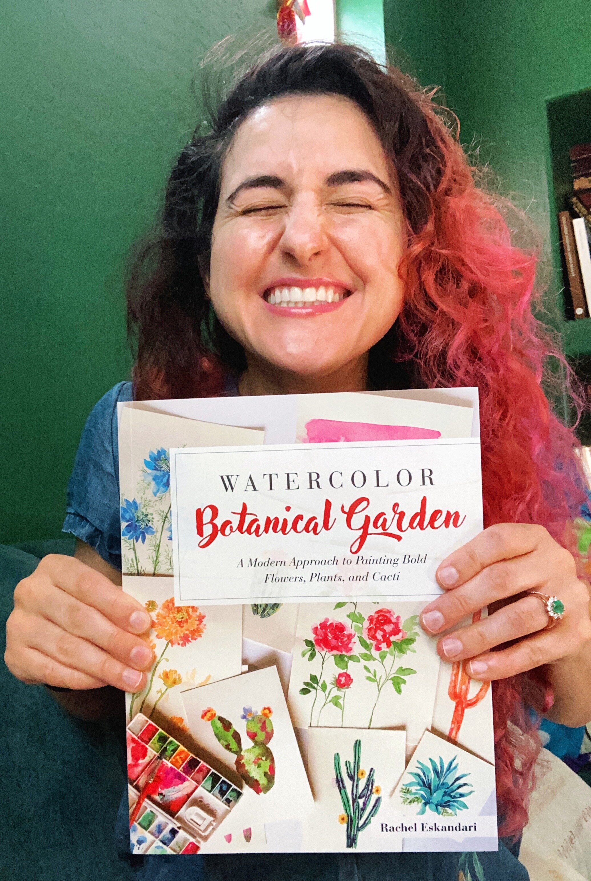 Pre-Order Watercolor Botanical Garden A Modern Approach to Painting Bold  Flower, Plants and Cacti — Pink Puddle Studio
