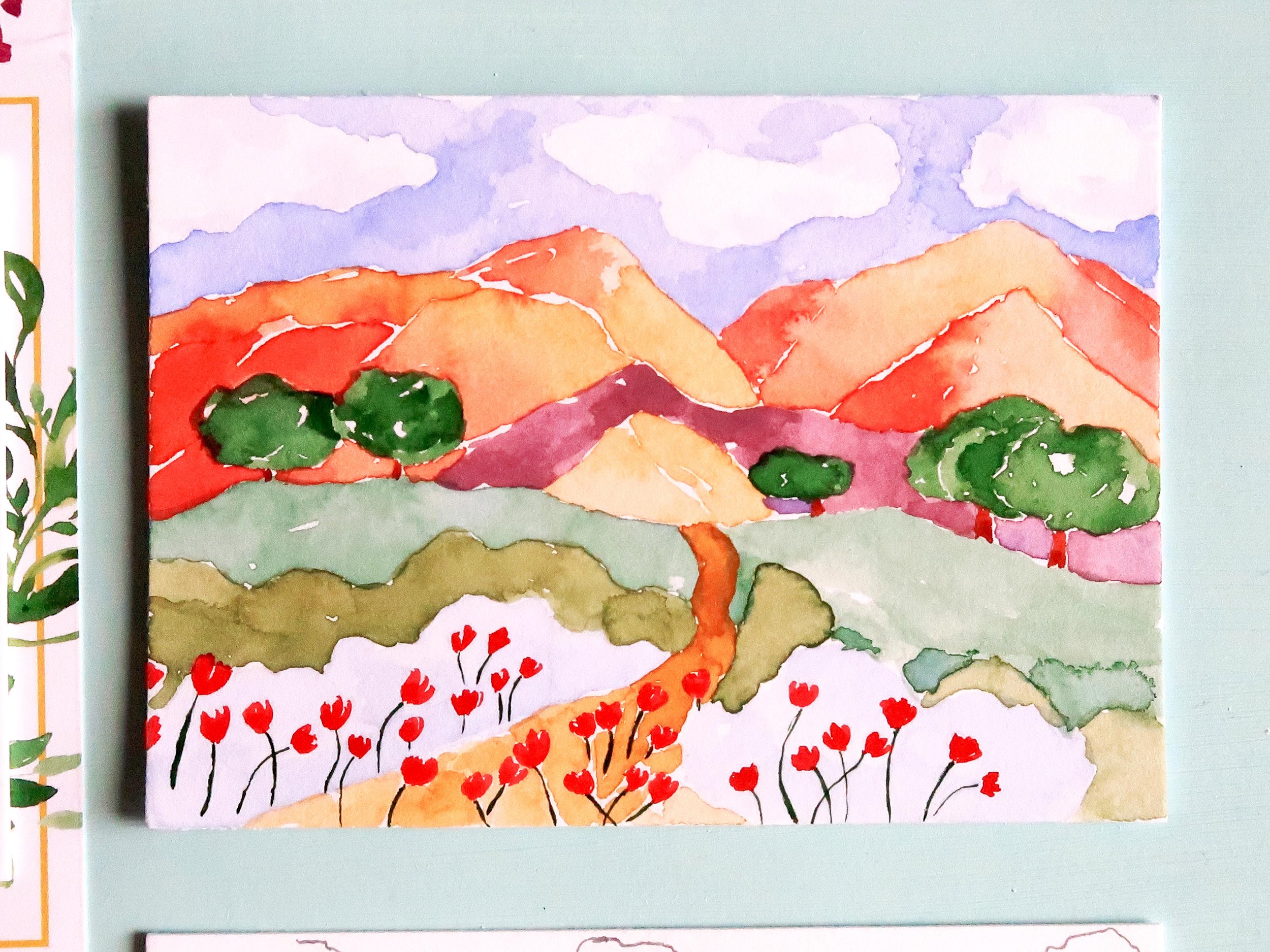 Garden Watercolor Kit — Holiday