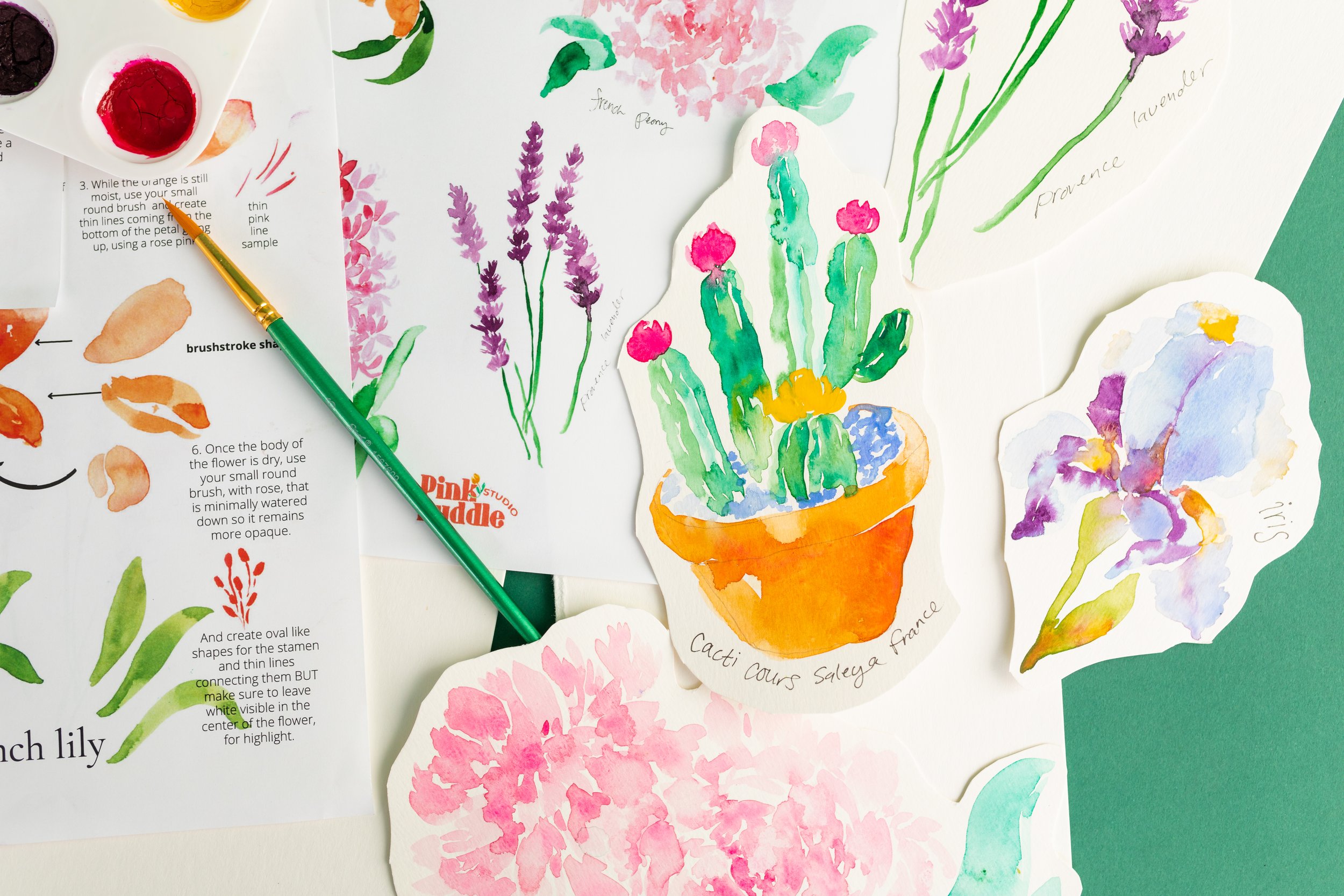 Colorful Dried Floral DIY – oh yay studio – Color + Painting + Making +  Everyday celebrating