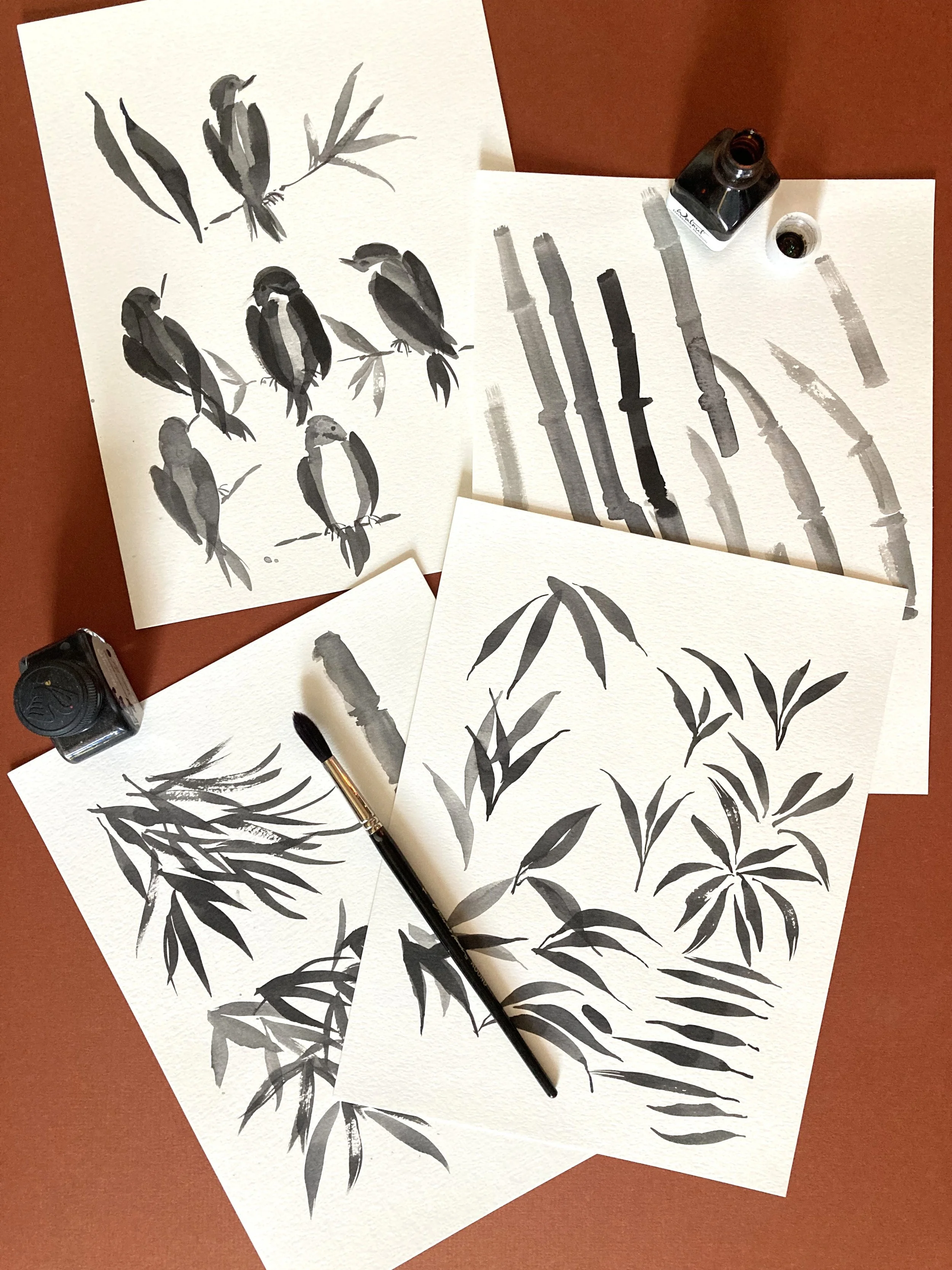 Introduction to Sumi-e: Japanese Brush Painting