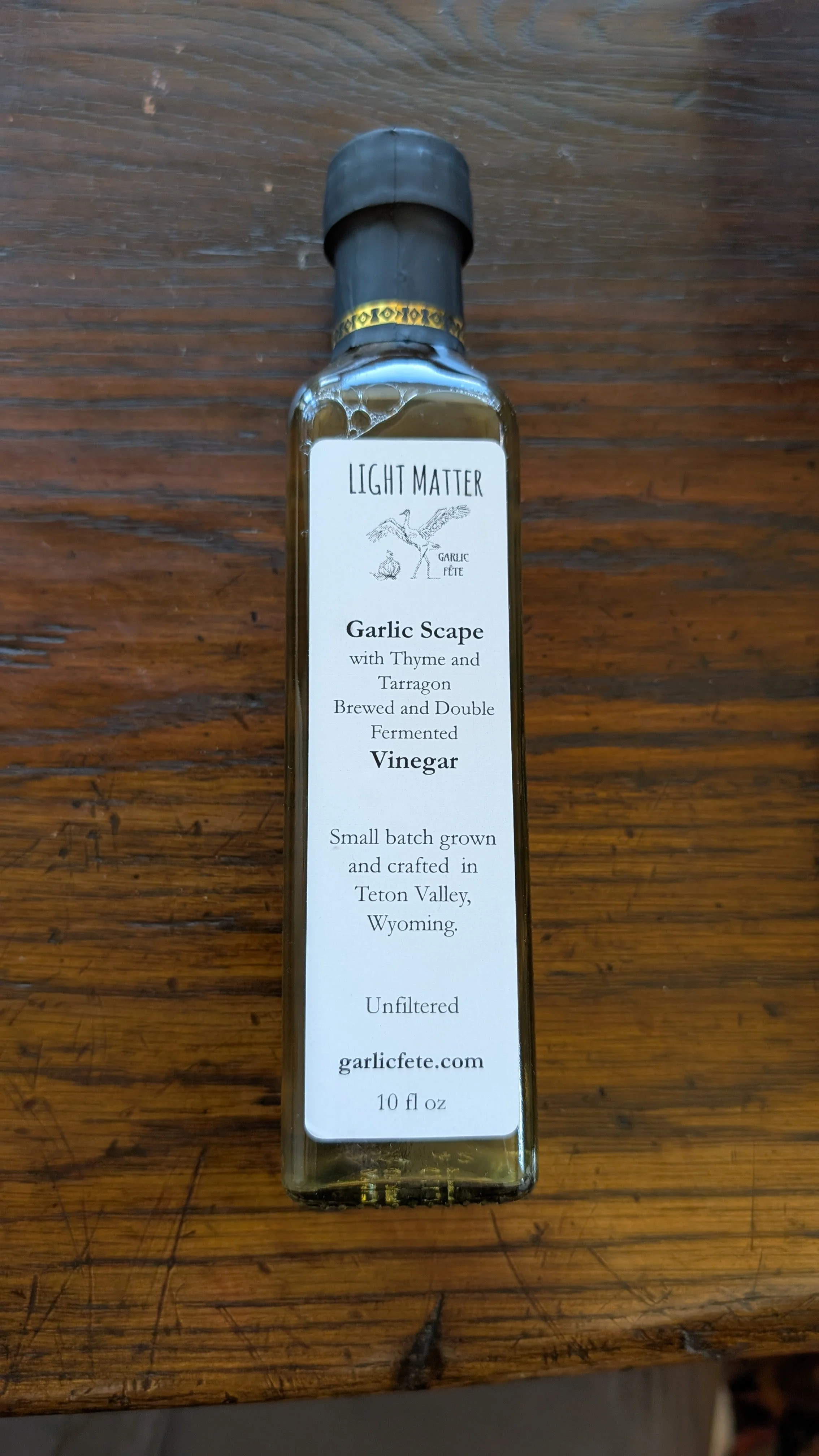 Garlic Scape Vinegar