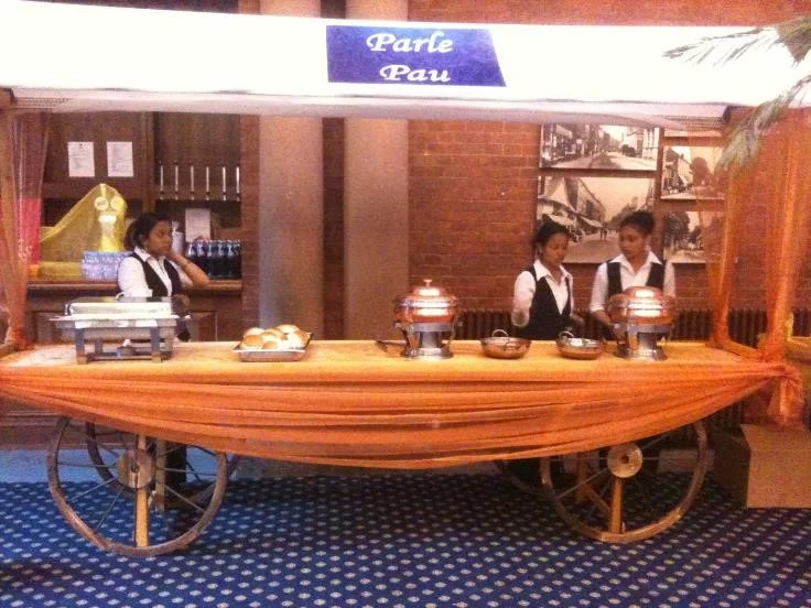 Furniture Hire: Rustic Food Huts on Wheels