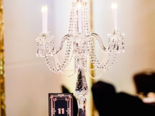 Themed Table Centres: Great Gatsby Theme Table Centres