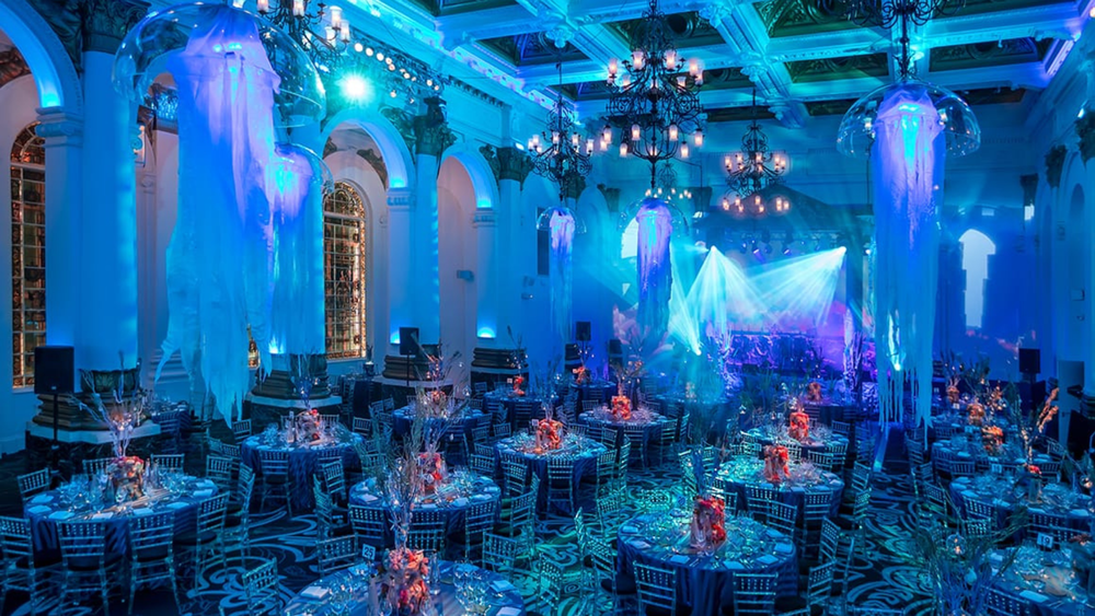 6 Blue Themed Decor Ideas — Funky Event Hire