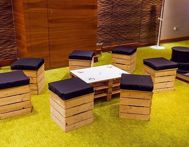 Outdoor Furniture Hire Parties Weddings and Events — Funky Event Hire