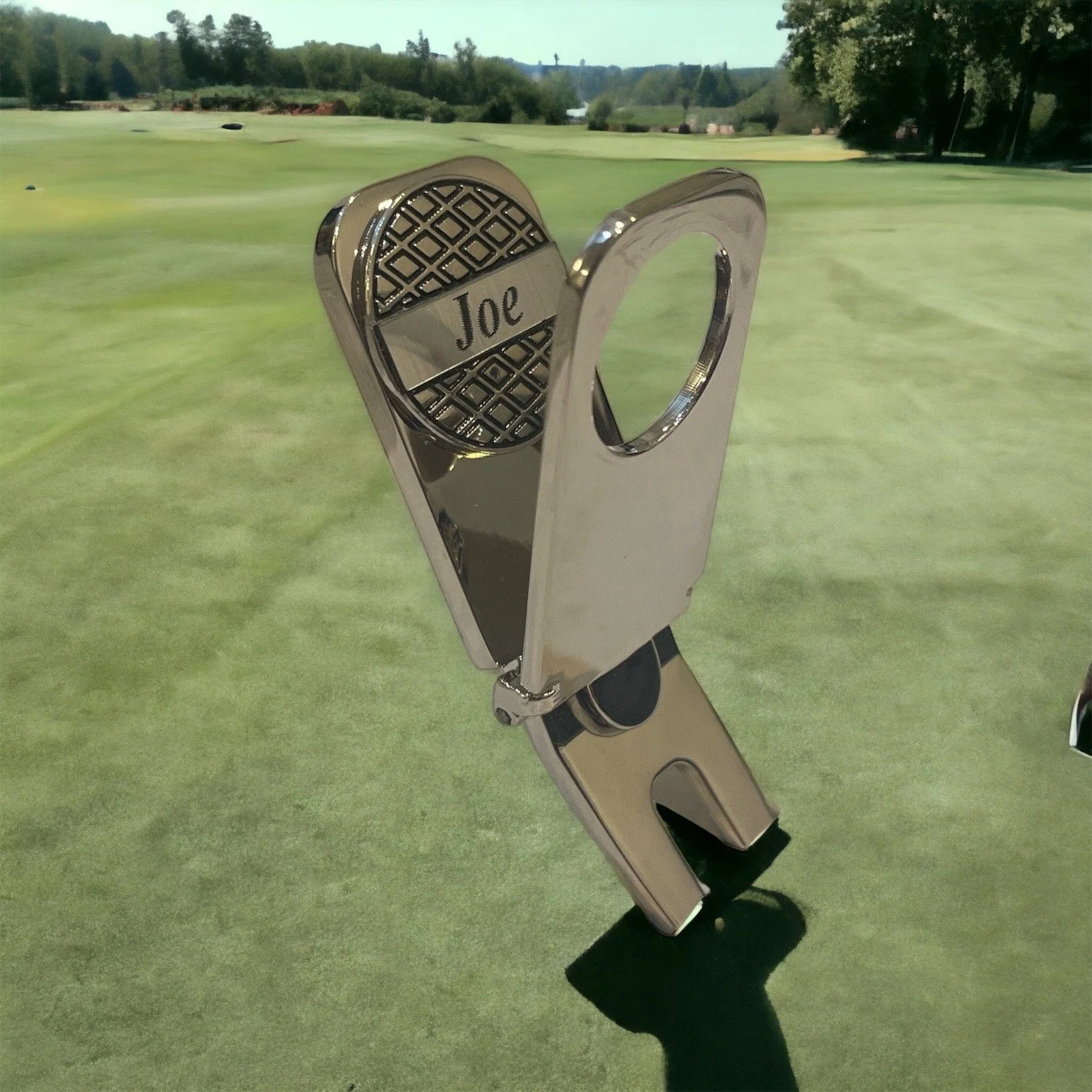 Personalized Golf Ball Marker/Divot Tool/Cigar Holder