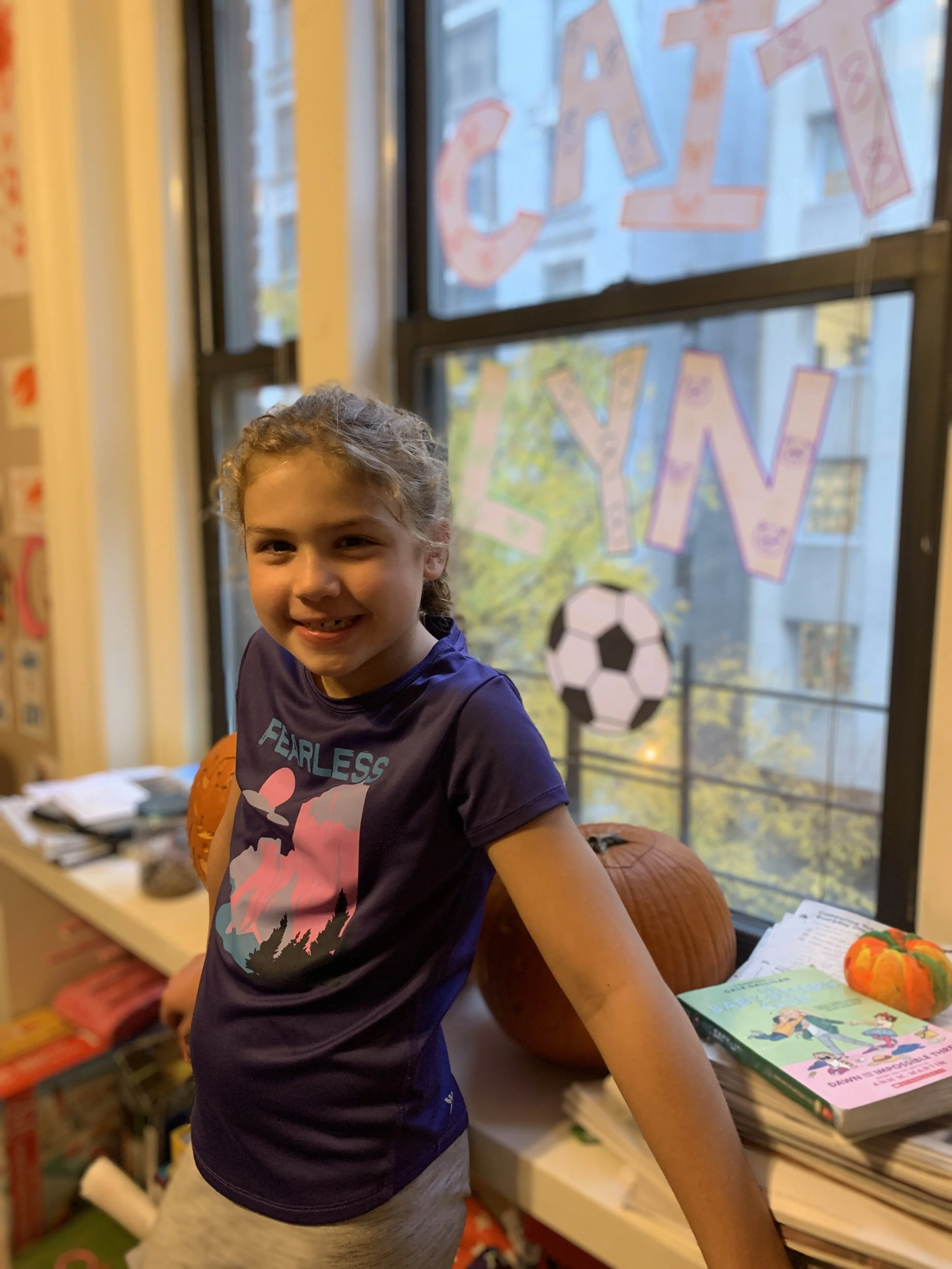 To my 8? or maybe still 7 year-old on her birthday