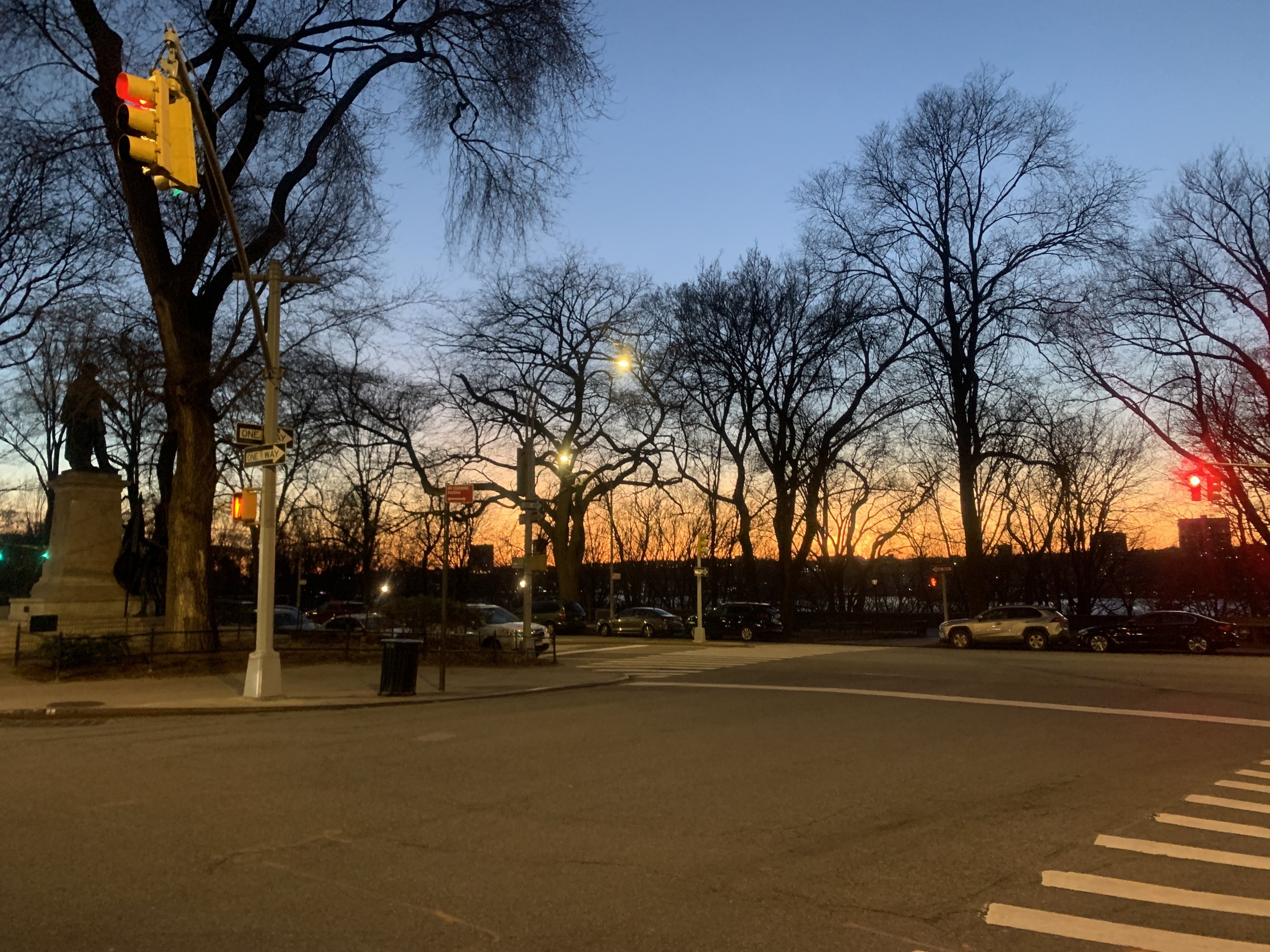 Holding onto the lingering light