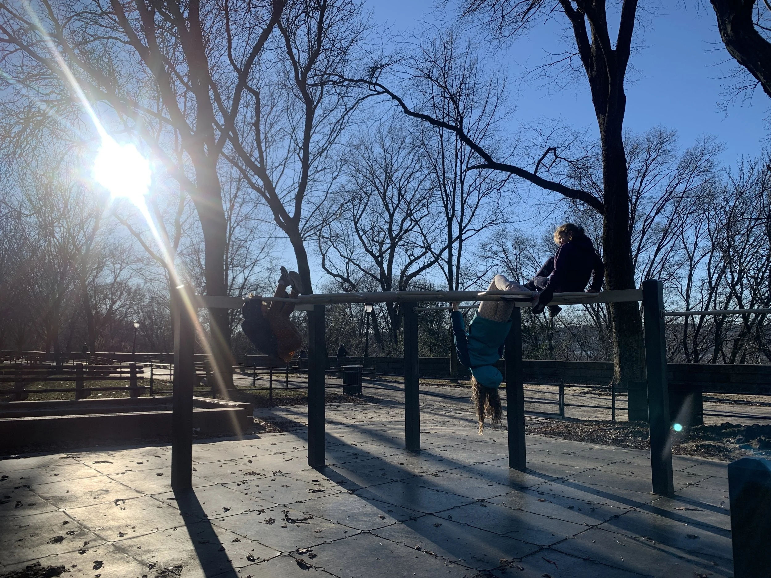 Playground noticings and wondering when to step in