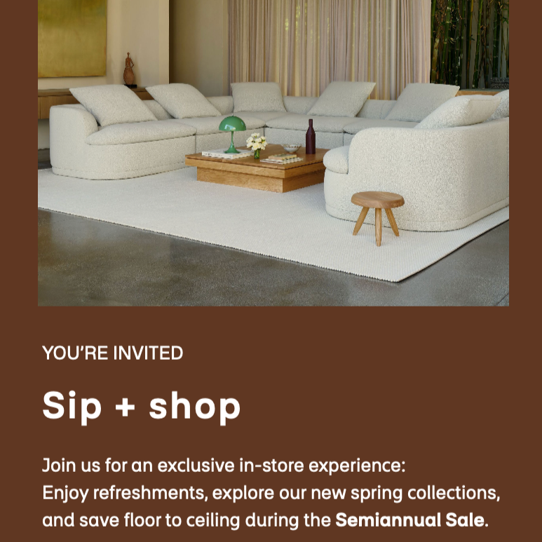 Sip &amp; Shop