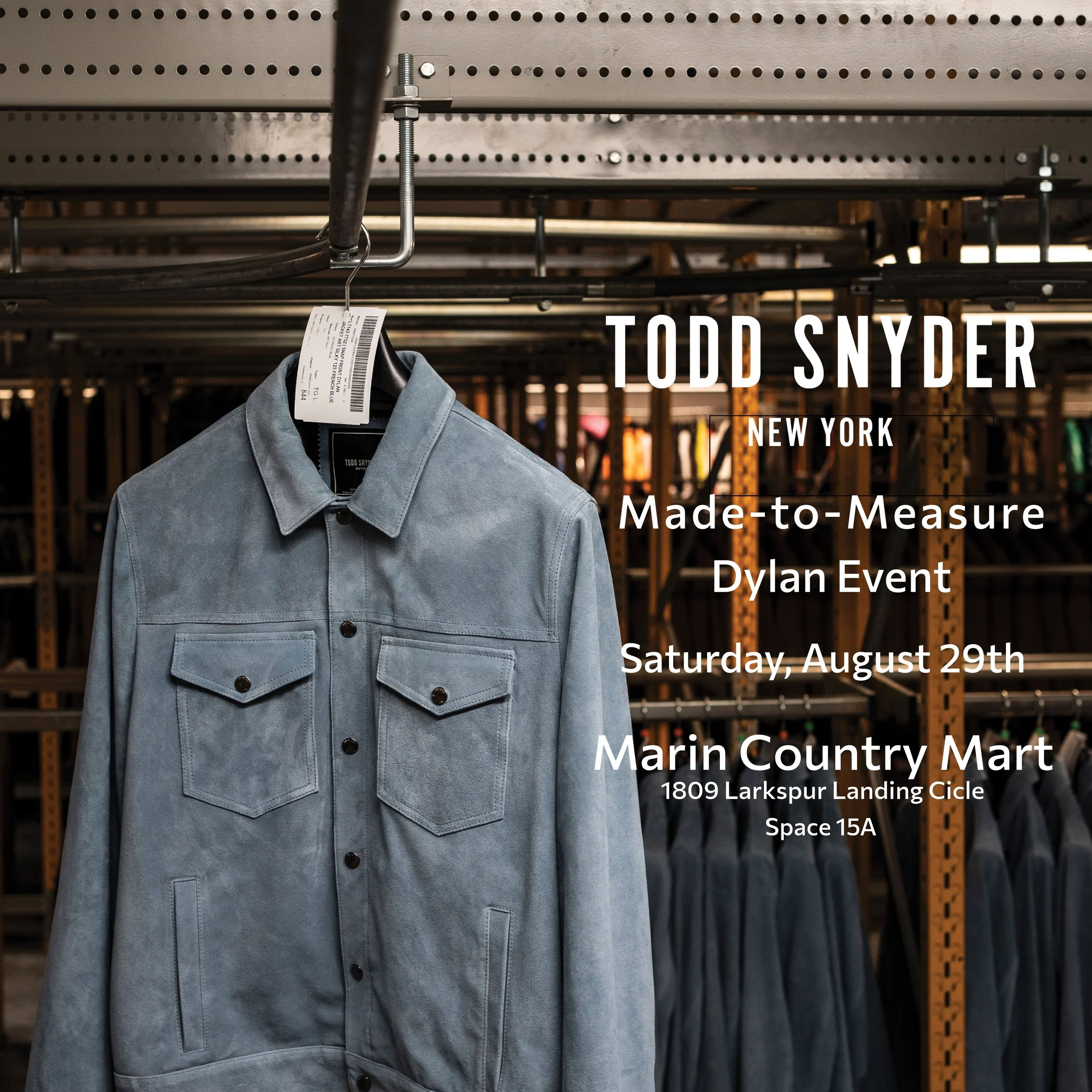 Made-to-Measure Dylan Trunk Show