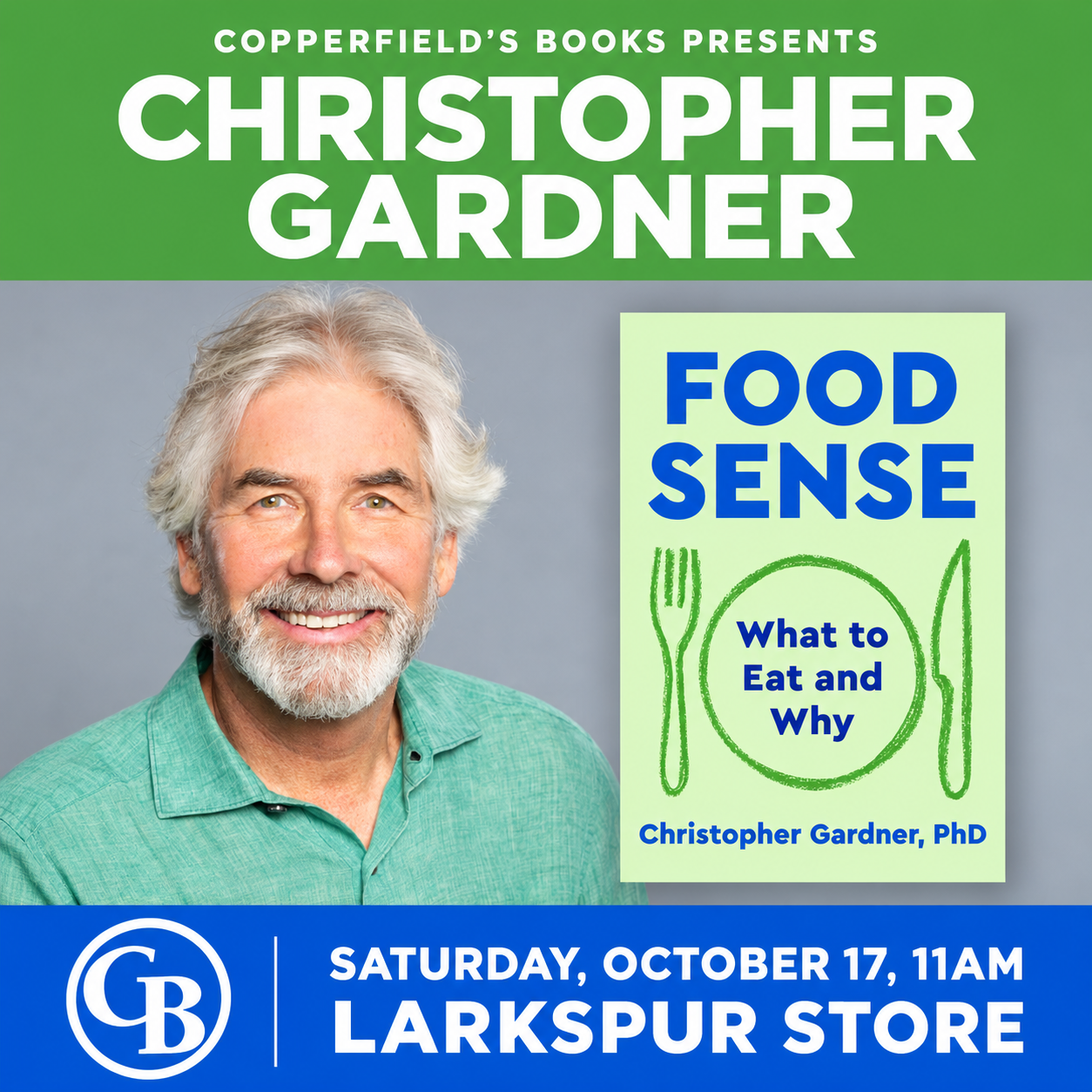 Read It &amp; Eat It: Food Sense with Dr. Christopher Gardner