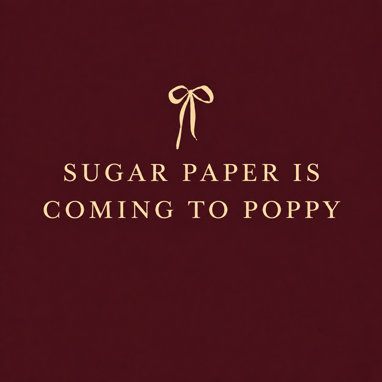 Poppy x Sugar Paper Holiday Styling Event