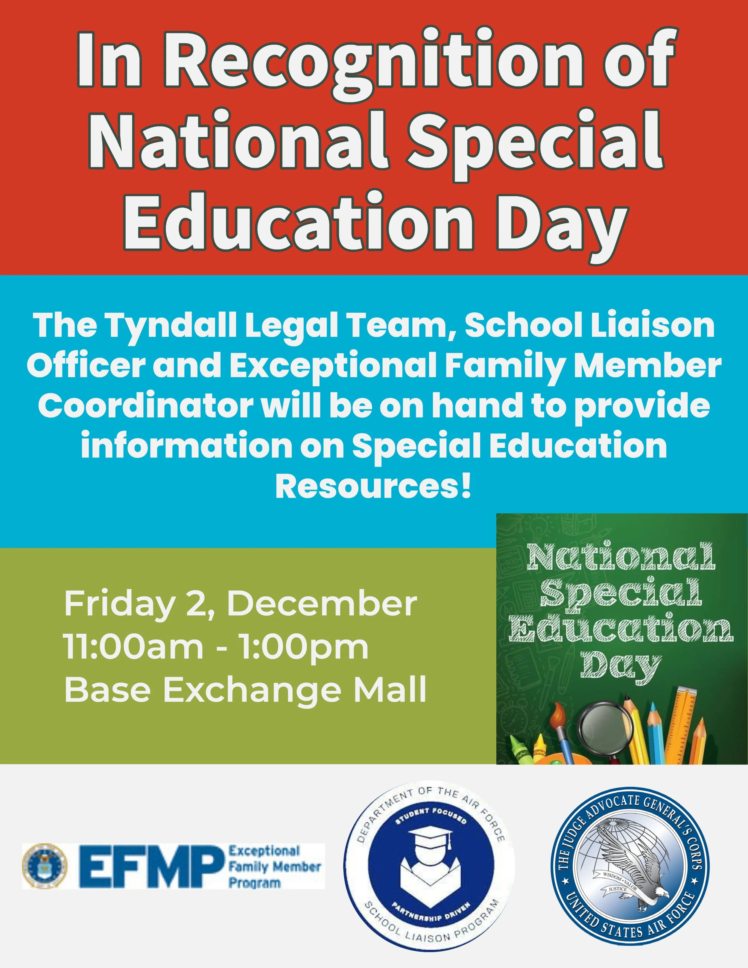 Special Education Day Resources — Tyndall FSS