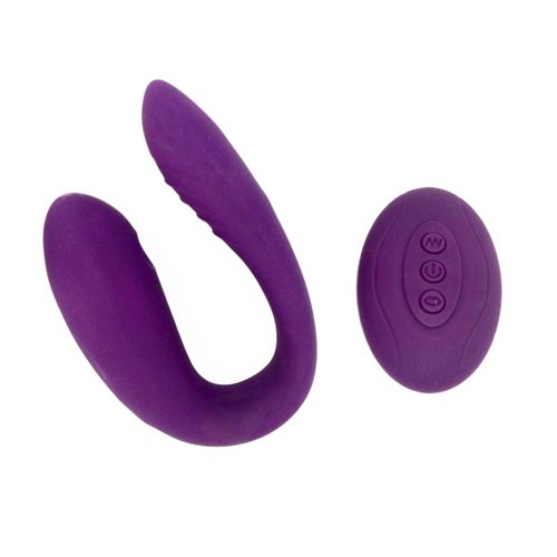 Vibrador  con succionador de clítoris y estimulador de Punto G