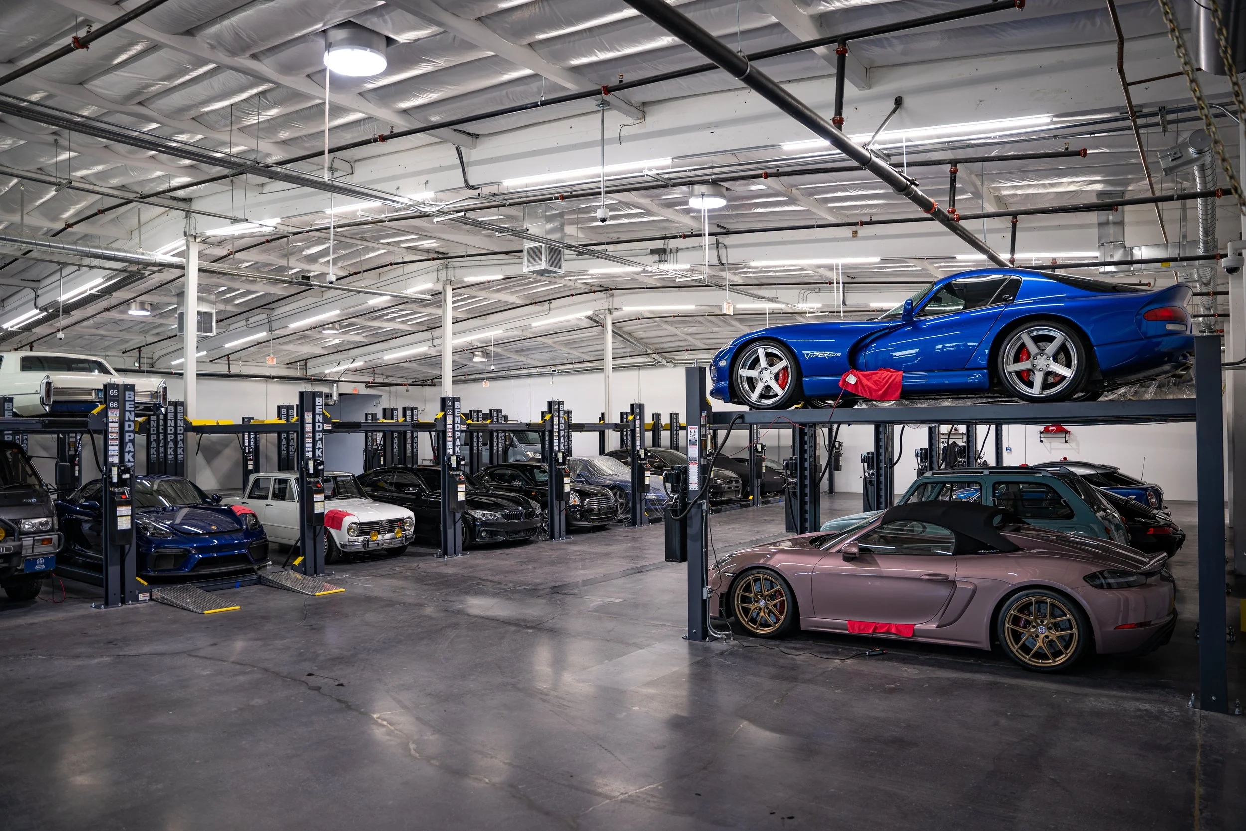 Custom Built Parking Structure Los Angeles Luxury Car Storage — Westside Collector Car Storage