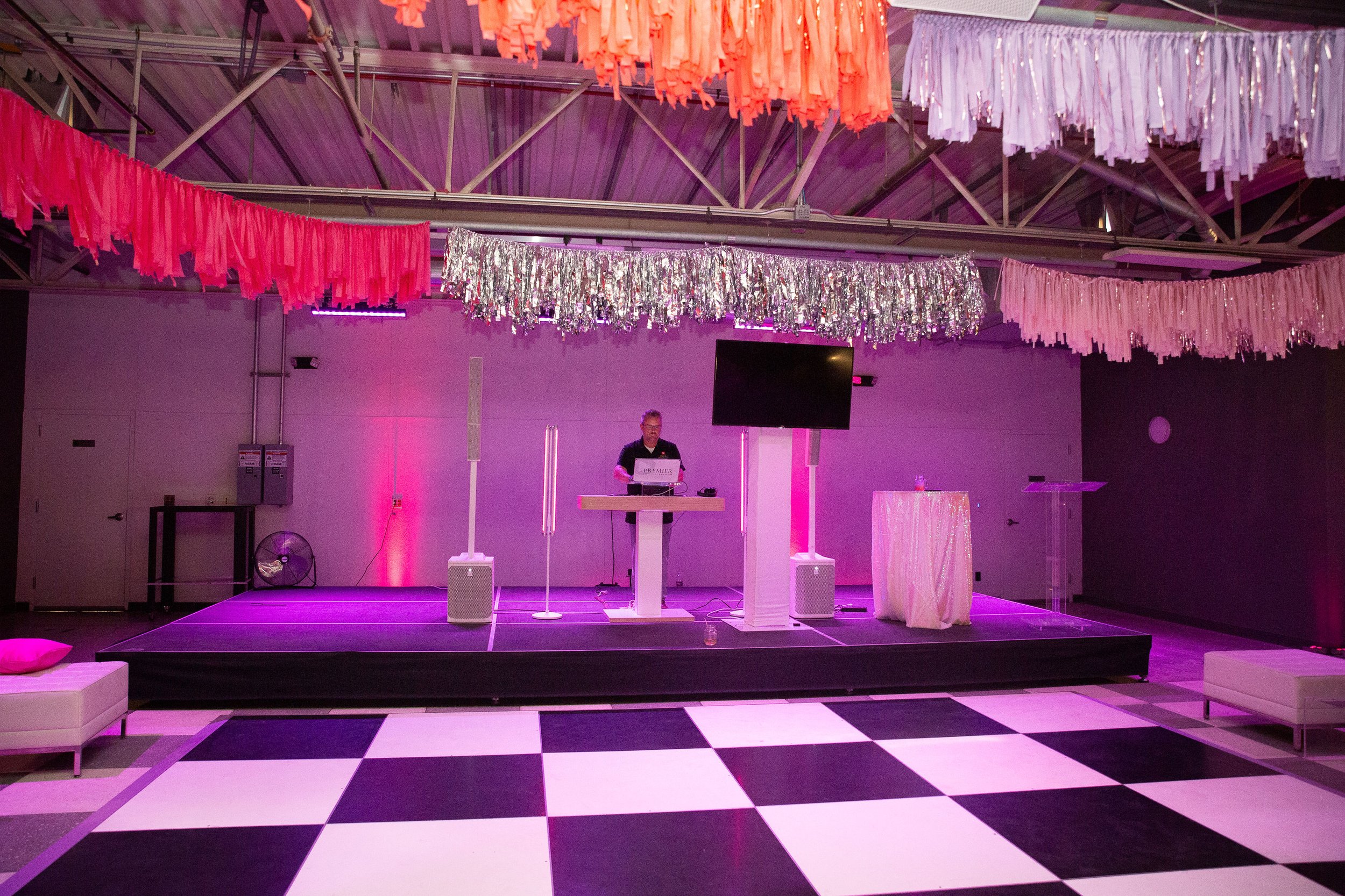 pink and purple streamer decor austin tx42.jpg