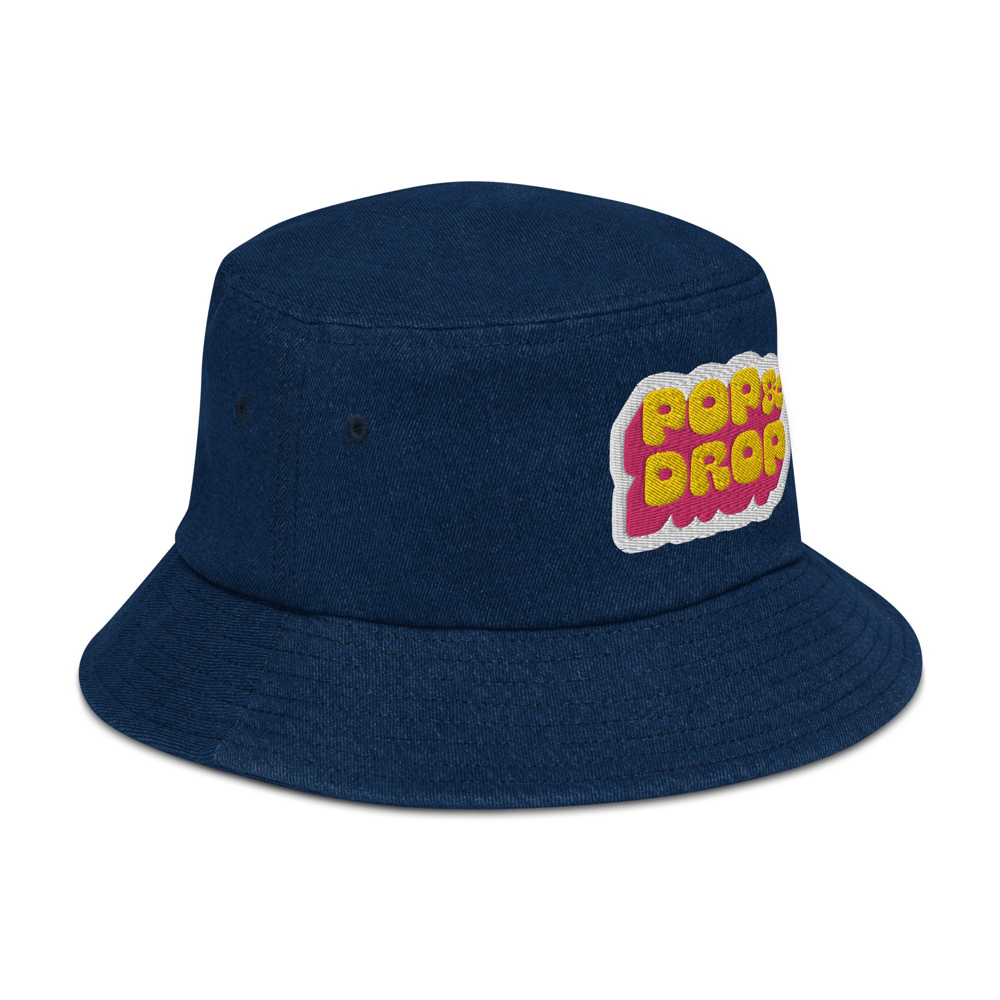 Denim bucket hat — Pop & Drop