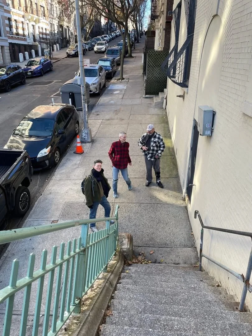 Upstairs, Downstairs — ON FOOT, ON WHEELS