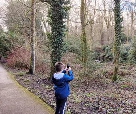'Our World' Children's Photography Workshop.  Townley Park, Burnley.