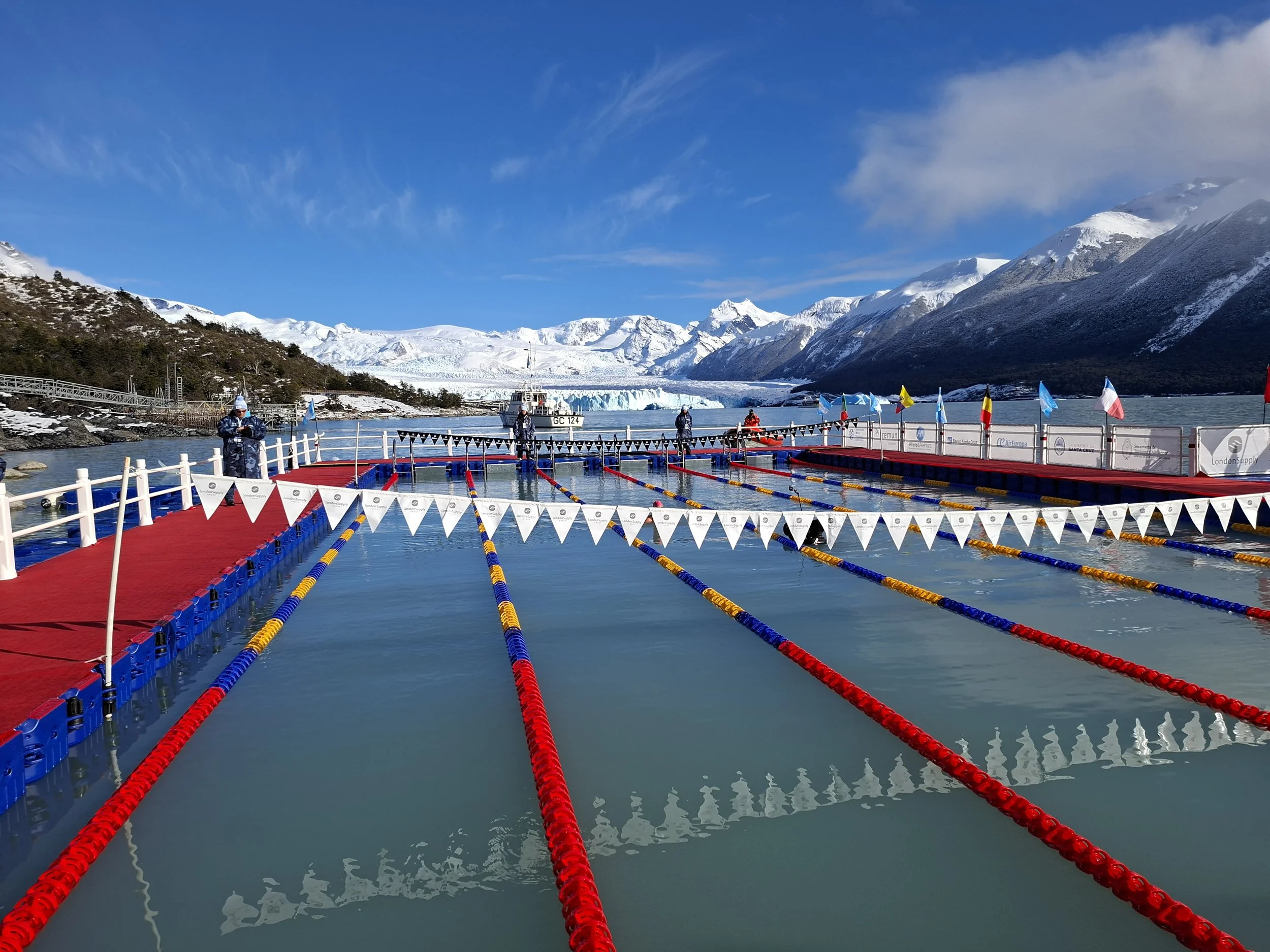 Winterschwimmen am Ende der Welt