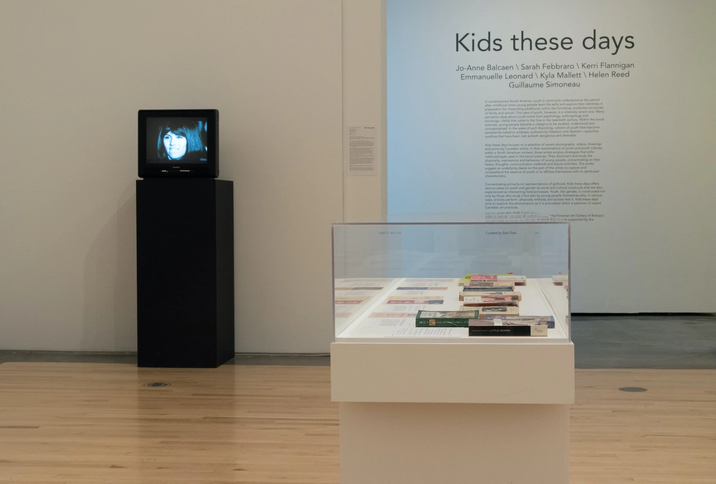  Installation view, Kids these days, Kamloops Art Gallery, Kamloops, BC, 2017 