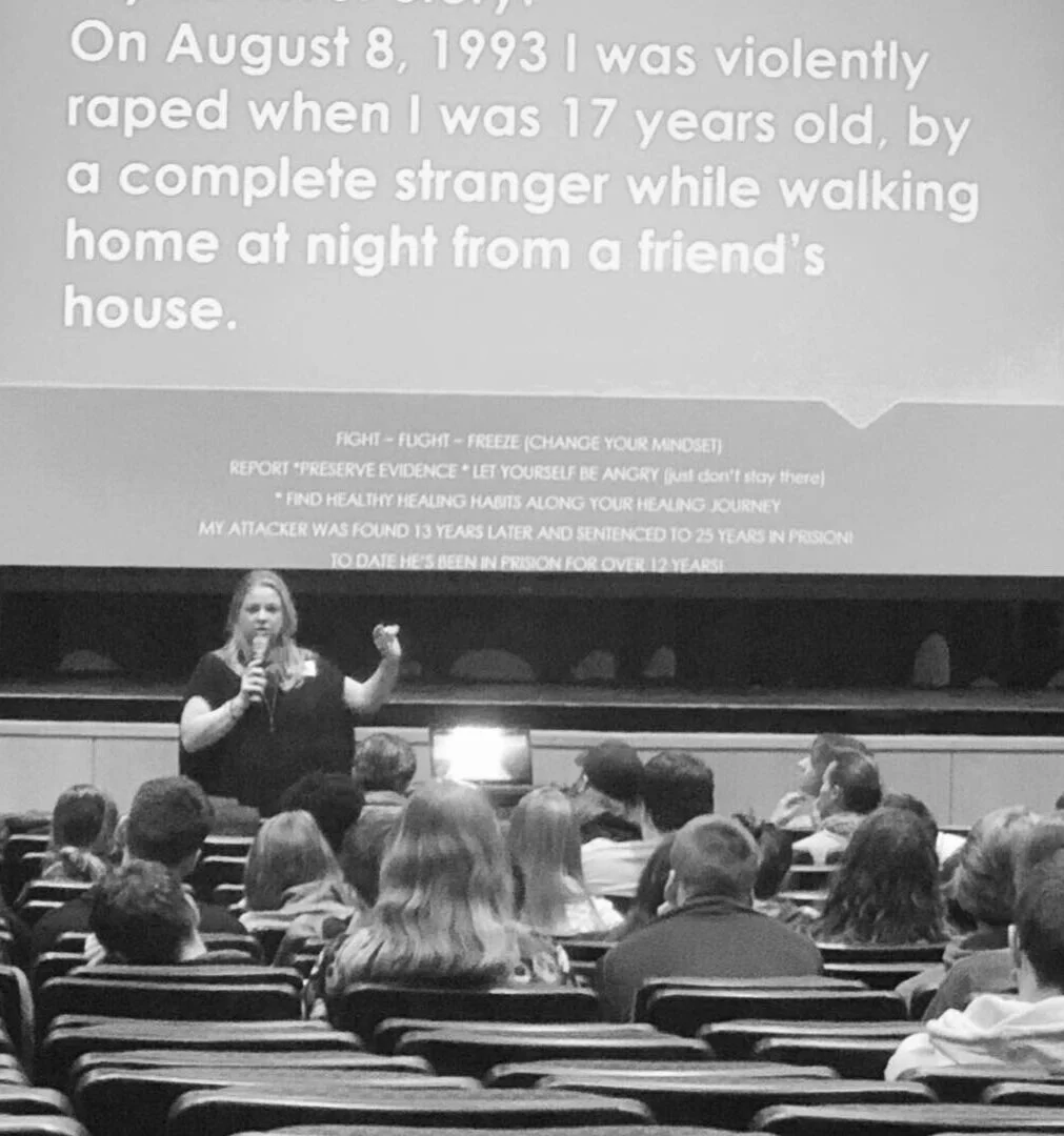 Public speaking about sexual assault