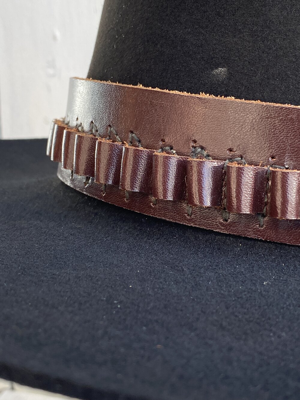 Upcycled Vintage Leather Hat Bands – Vanilla Fringe Boutique