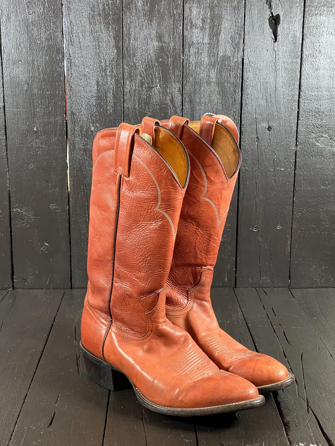 Women US 10, Tony Lama Boots — FauxyFurr Vintage + Handmade