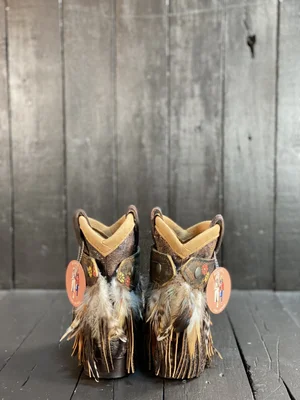 Womens US 8.5, Custom Frye Boots — FauxyFurr Vintage + Handmade
