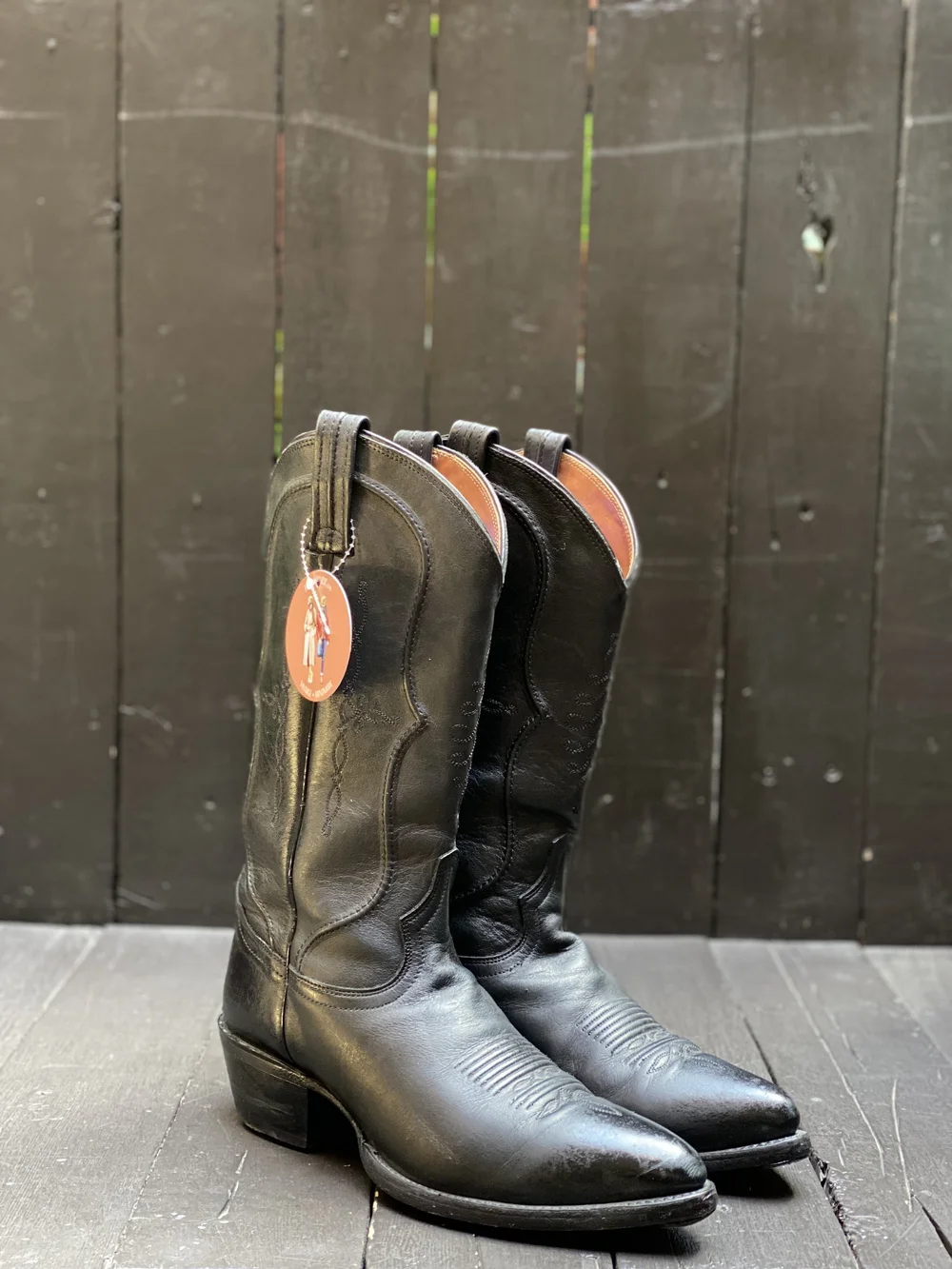 Tony Lama Handmade Cowboy Boots Tony Lama Custom Full Rattlesnake Cowboy Boots size 12 D  main image 3