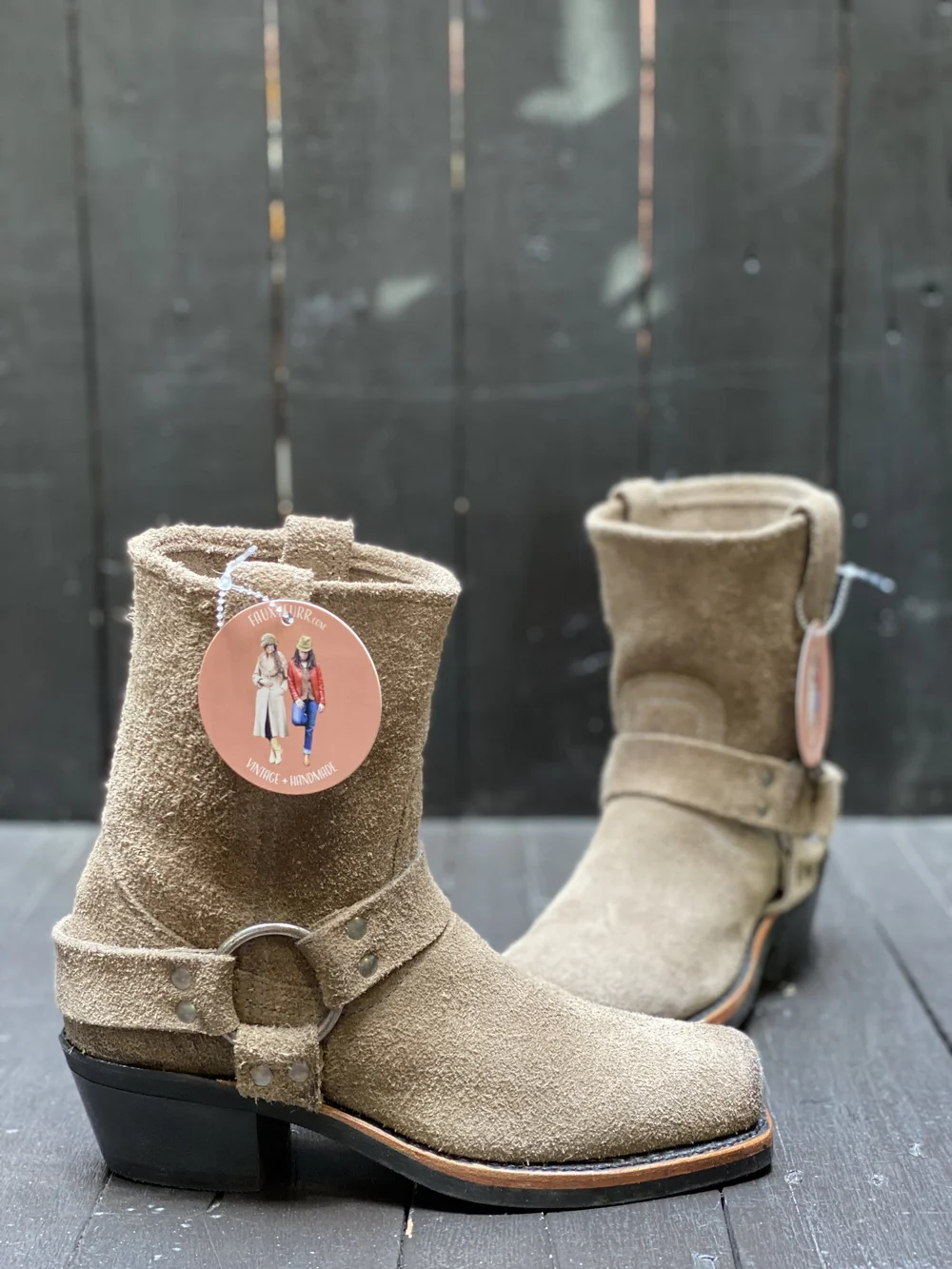 Womens 6, Frye Boots — FauxyFurr Vintage + Handmade display picture 1